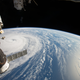 Illustration for article titled The ISS Flies Over Super Typhoon Noru